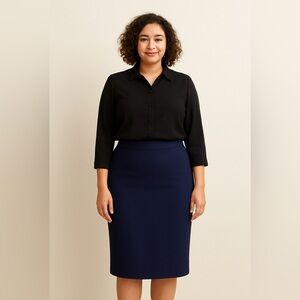 Vintage St. John knit pencil skirt